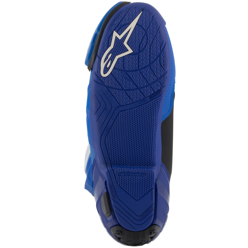 Мотоциклетни ботуши Alpinestars Supertech R Vented, синьо-черни