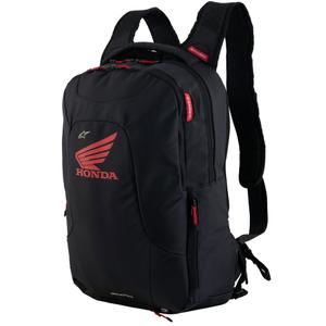 Раница за мотоциклет Alpinestars City Hunter V2, колекция Honda, черно-червена, 22 л