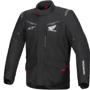 Водоустойчиво мотоциклетно яке Alpinestars ST-1 от колекция Honda, черно-червено