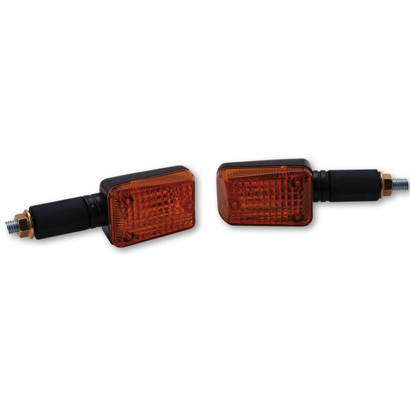 Мигачи за мотоциклет Highsider Smart Mini дълги черни