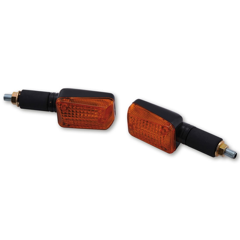 Мигачи за мотоциклет Highsider Smart Mini дълги черни