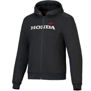 Спортен суичър Alpinestars Chrome V3, колекция Honda, черно-бежово-червено