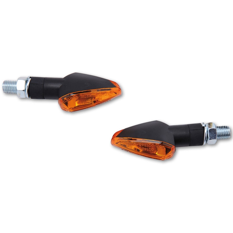 Мигачи за мотоциклет Highsider Smart Peak къси черни