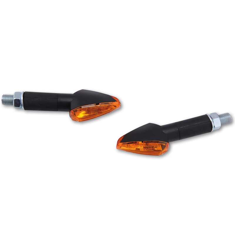 Highsider Smart Peak мотоциклетни мигачи дълги черни