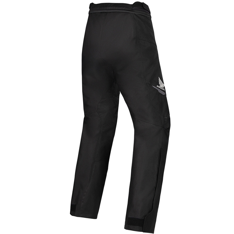 Дамски мотоциклетни панталони Alpinestars Stella ST-1 Waterproof, колекция Honda, черно-червени