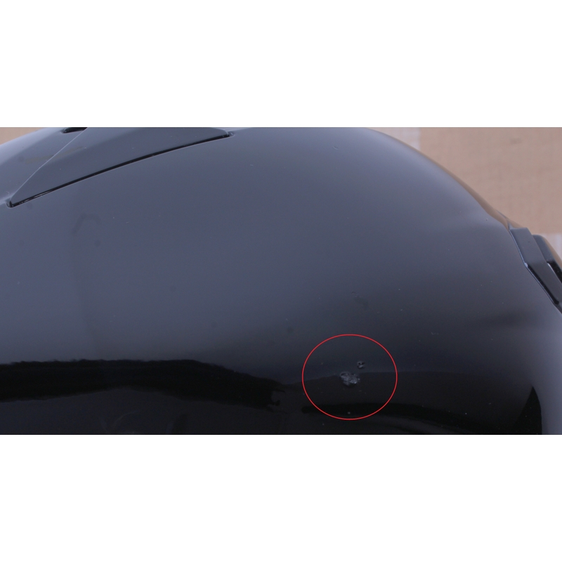 Integrální přilba na motorku MT Targo černá - II. jakost