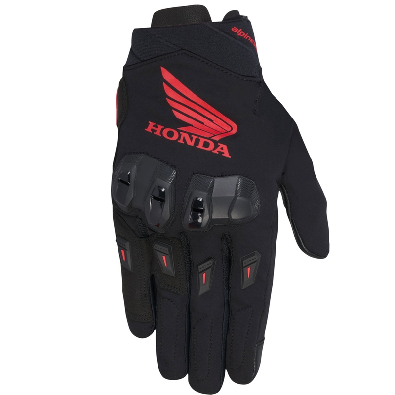 Мотоциклетни ръкавици Alpinestars SP X 3 от колекцията Honda, черно-червени