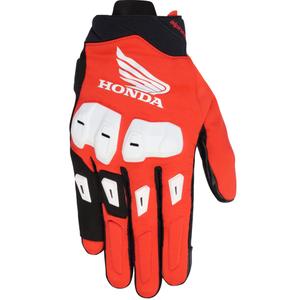 Мотоциклетни ръкавици Alpinestars SP X 3, колекция Honda, червено-черно-бели