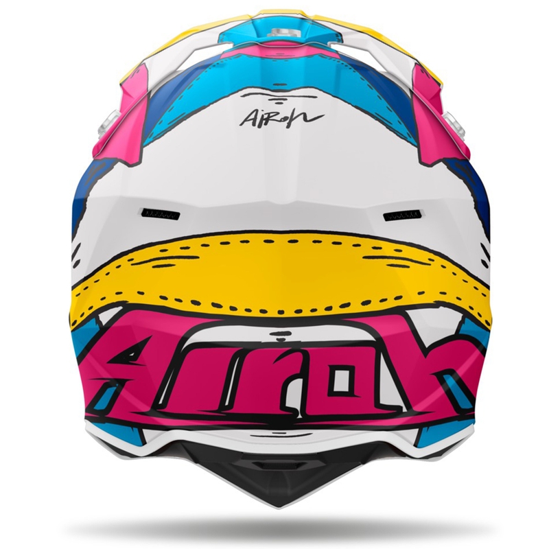 Мотокрос каска Airoh Wraaa Paint матово многоцветно