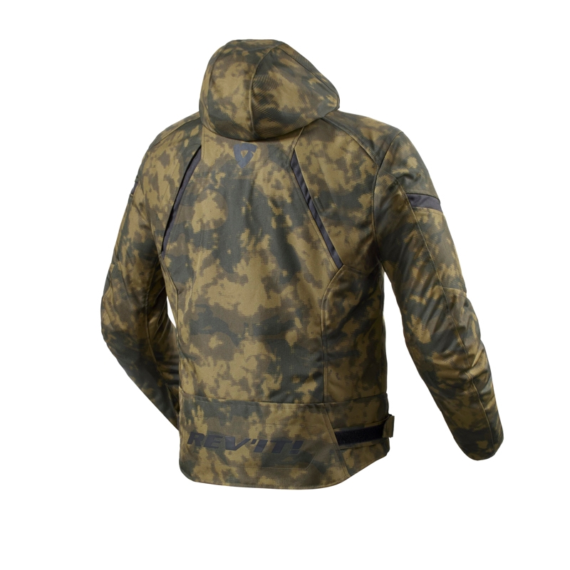 Revit Flare 3 H2O camo тъмнозелено яке за мотоциклет