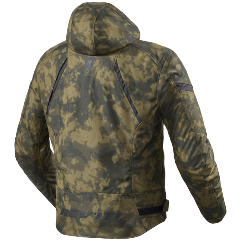 Revit Flare 3 H2O camo тъмнозелено яке за мотоциклет
