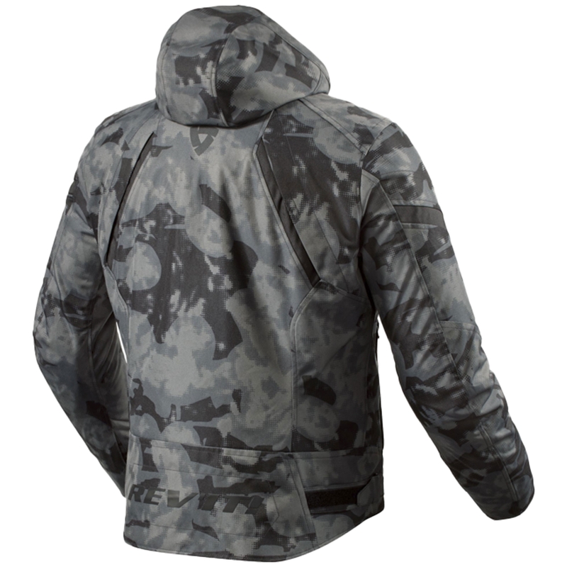 Revit Flare 3 H2O camo тъмно сиво яке за мотоциклет
