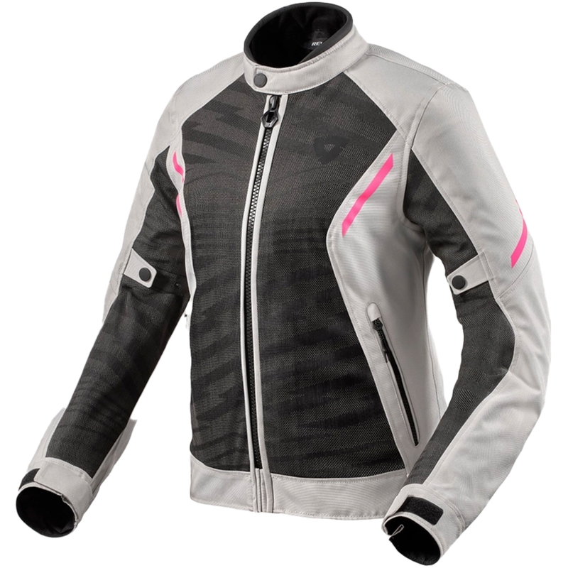 Мотоциклетно яке Revit Torque 2 H2O Black-Grey за жени