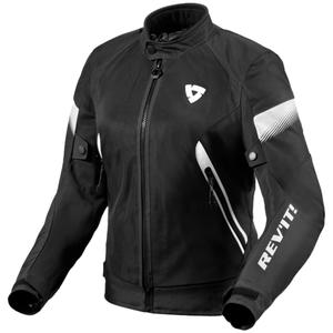 Дамско яке Revit Control Air H2O Black and White за мотоциклетизъм