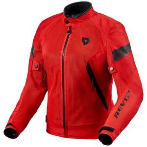 Дамско мотоциклетно яке Revit Control Air H2O Red and Black