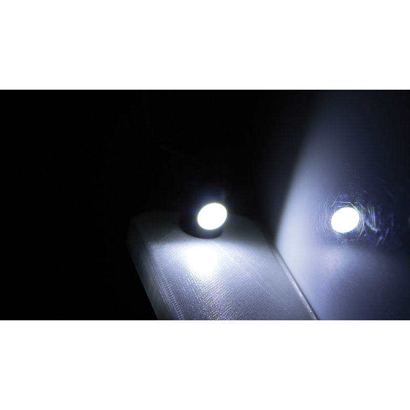 LED осветление за регистрационен номер Highsider Smart черно