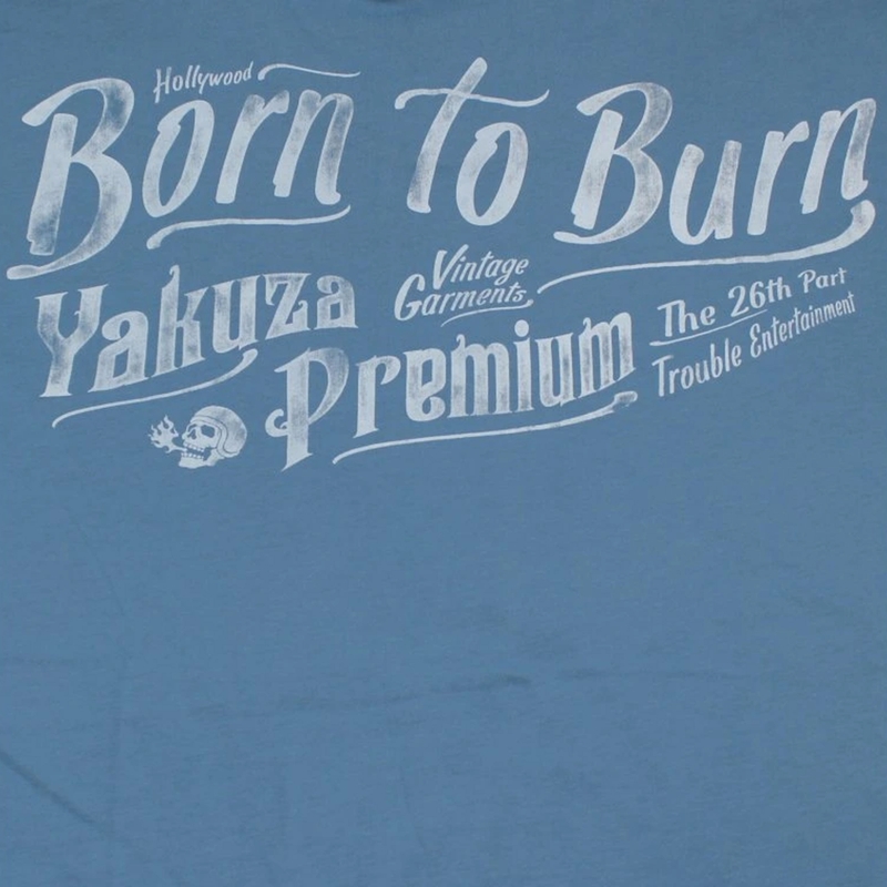 Тениска Yakuza Premium Guardian No Mercy, синя