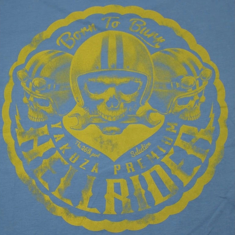 Синя тениска Yakuza Premium Swashbuckler