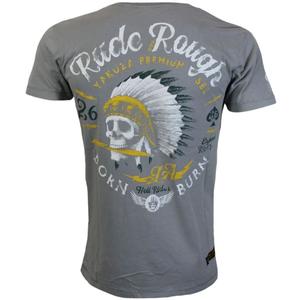 Тениска Yakuza Premium Rude and Rough - сива, Лос Анджелис