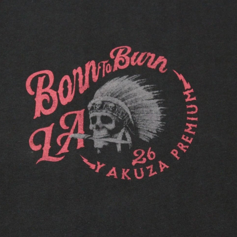 Тениска Yakuza Premium Rude and Rough - черна, Лос Анджелис