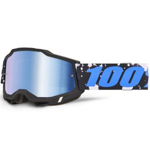 100% Accuri 2 Callisto мотокрос очила със син плексиглас