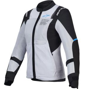 Дамско мотоциклетно яке Alpinestars Stella ST-2 Air, светло сиво-черно