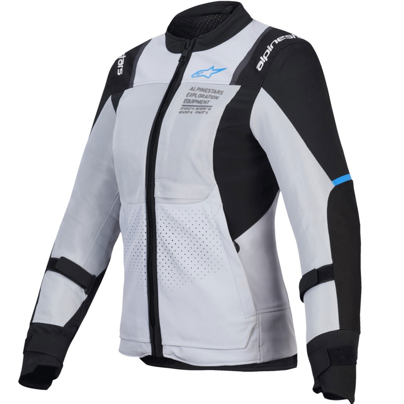 Дамско мотоциклетно яке Alpinestars Stella ST-2 Air, светло сиво-черно