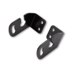 Оригинален държач за мигачи Highsider Pro за регистрационен номер на мотоциклет Aprilia/BMW/Triumph/Yamaha, черен