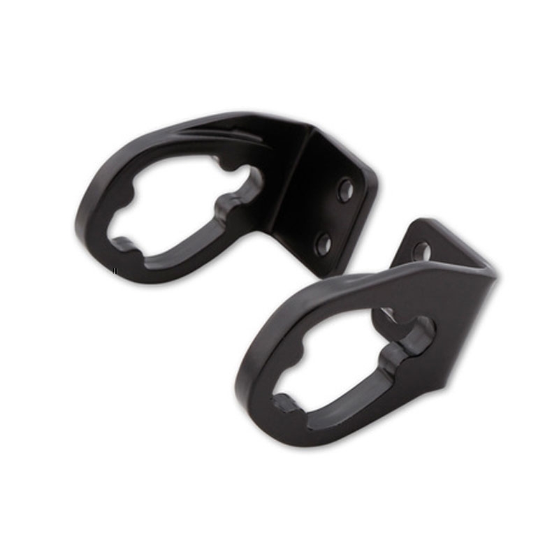 Оригинален държач за LED мигач Highsider Pro за регистрационен номер на мотоциклет Ducati, черен