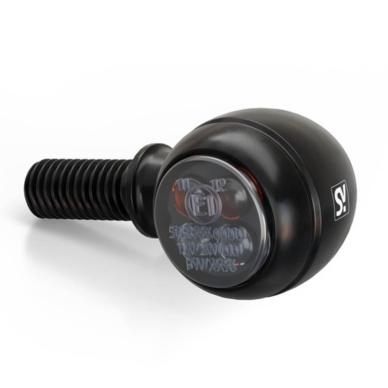 Мигачи за мотоциклет Highsider Smart Circula-S LED 3в1 черни