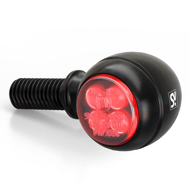 Мигачи за мотоциклет Highsider Smart Circula-S LED 3в1 черни