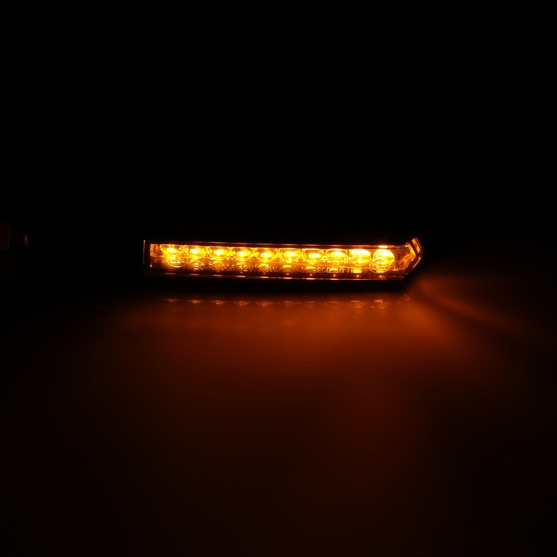 Мигачи за мотоциклет Highsider Smart Run-TS LED черни