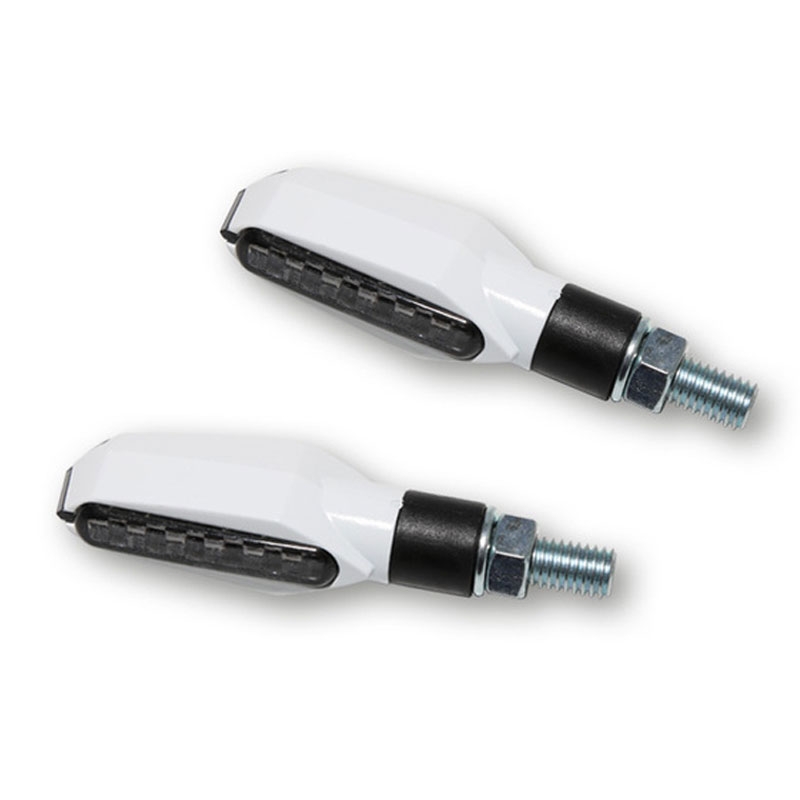 Highsider Smart Multiface LED мигачи за мотоциклет, бели