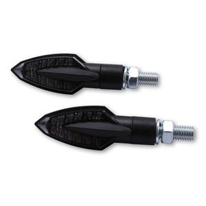 Мигачи за мотоциклет Highsider Smart Vinci LED черни
