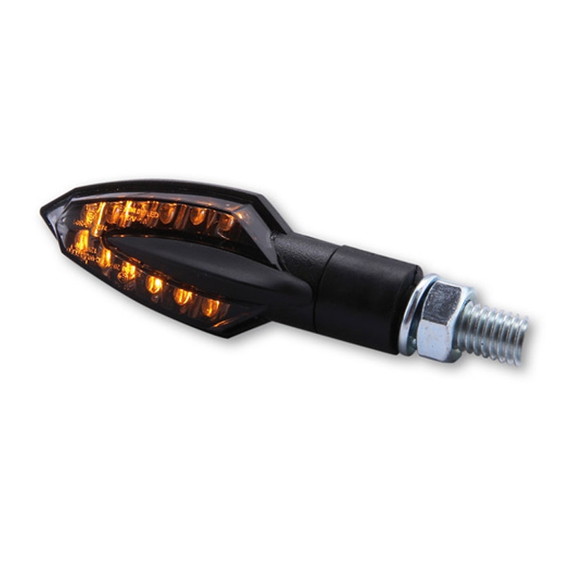 Мигачи за мотоциклет Highsider Smart Vinci LED черни
