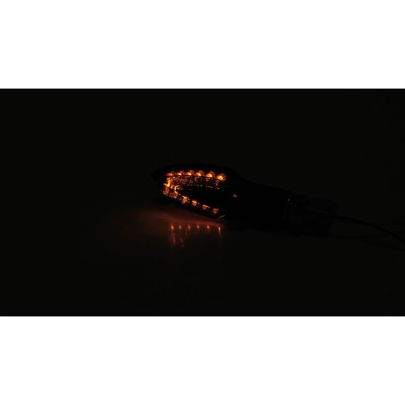 Мигачи за мотоциклет Highsider Smart Vinci LED черни