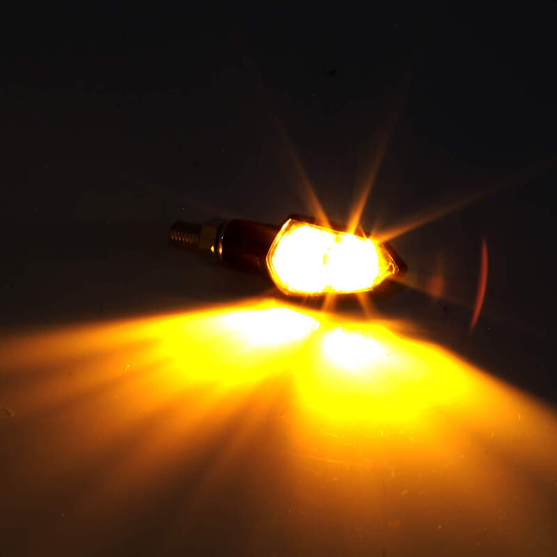 Мигачи за мотоциклет Highsider Smart Nova LED черни