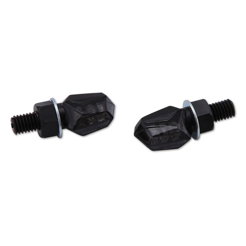 Highsider Smart Tiny LED мигачи за мотоциклет, черни
