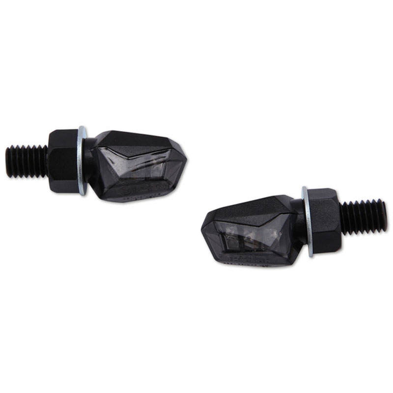 Highsider Smart Tiny LED мигачи за мотоциклет, черни