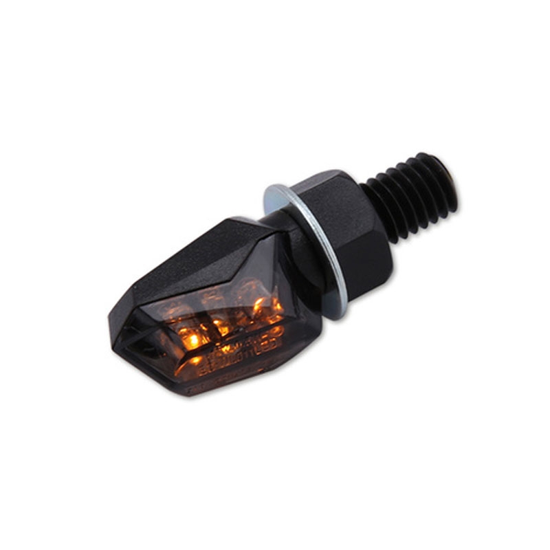 Highsider Smart Tiny LED мигачи за мотоциклет, черни