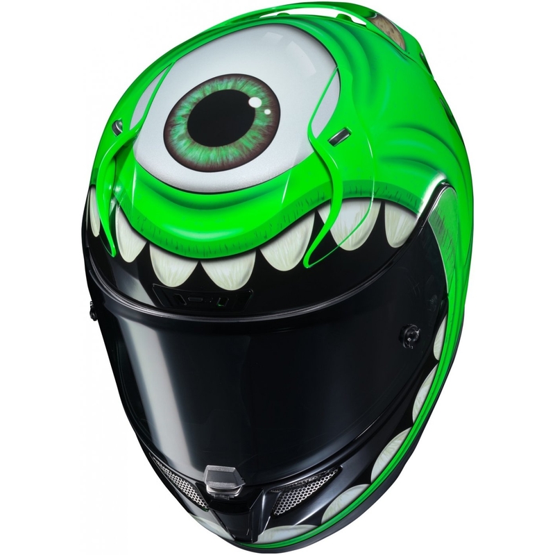 Integrální přilba na motorku HJC RPHA 11 Mike Wazowski Disney MC4 výprodej