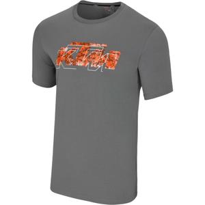 Тениска с логото на KTM сива