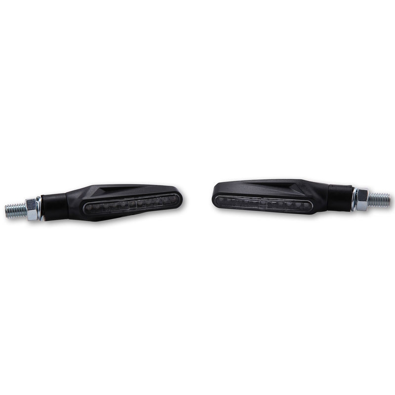 Highsider Smart Stix LED мигачи за мотоциклет, черни