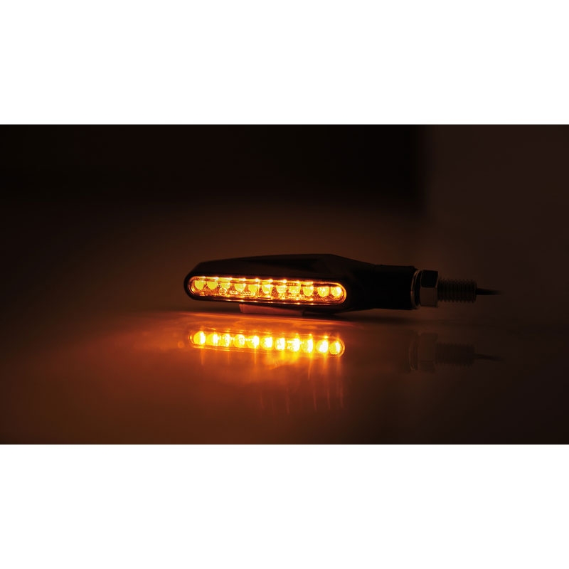Highsider Smart Stix LED мигачи за мотоциклет, черни