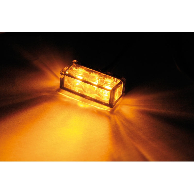 Мигачи за мотоциклет Highsider Smart Cube-H LED черни