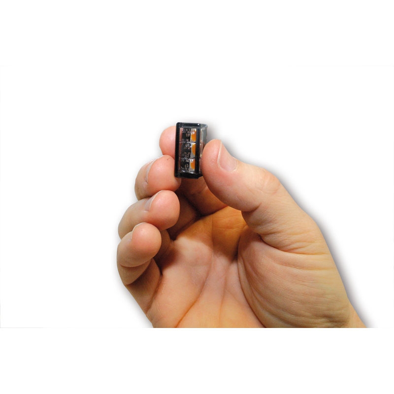 Мигачи за мотоциклет Highsider Smart Cube-V LED черни