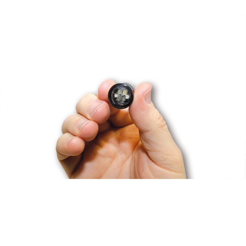 Highsider Smart Micro Pin LED мигачи за мотоциклет, черни