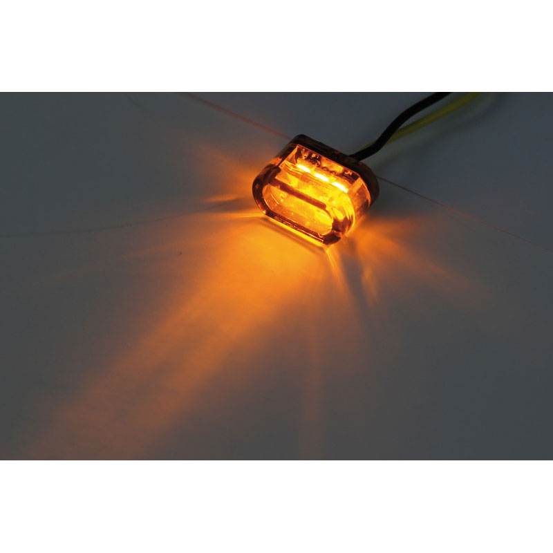 Мигачи за мотоциклет Highsider Smart Module 2 LED, опушено сиви
