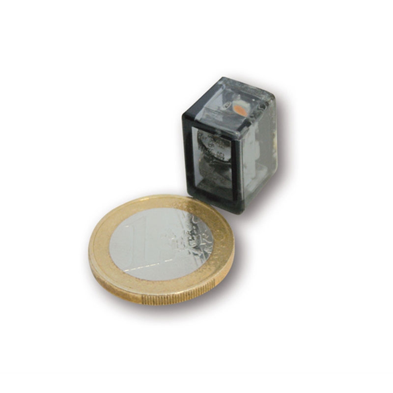 Мигачи за мотоциклет Highsider Smart Micro Cube-V LED опушено сиви