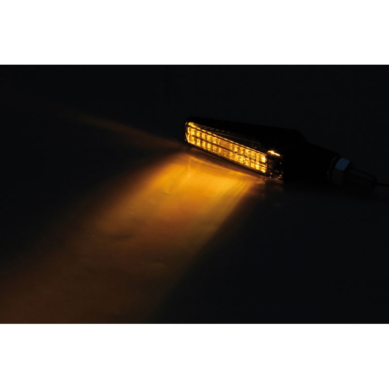 Мигачи за мотоциклет Highsider Smart Fineline LED черни